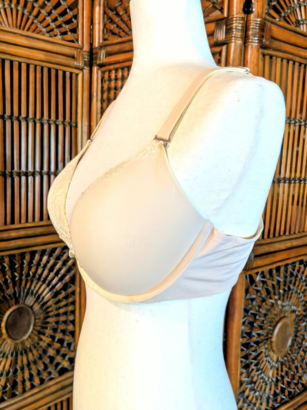 SOMA Memorable Push-Up Lace Trim Bra - Convertable Straps - Size 38C - NWOT - Picture 7 of 14